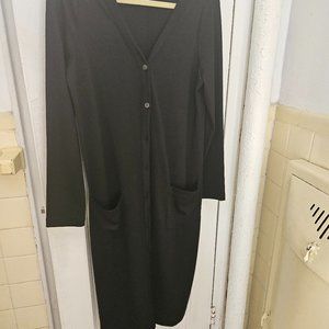 Banana Republic Long black duster